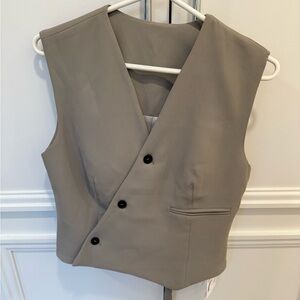 Commense Taupe Vest / Top